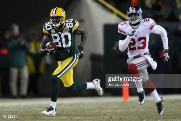 Donald Driver 2007 NFC title game